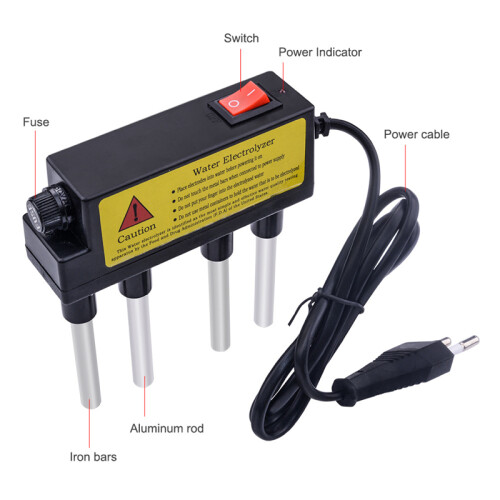 Electrolysis Precipitator 220V Quick Filtered Water Quality Tester Electrolyzer 1