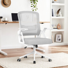 Office Chair with 90 Flip-Up Armrests