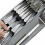 (Gray) Spoon Organiser Storage Drawer Tableware Separation Box Kitchen Utensil Tray 3