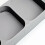 (Gray) Spoon Organiser Storage Drawer Tableware Separation Box Kitchen Utensil Tray 5