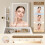 Dressing Table Set with LED Mirror, Stool 3