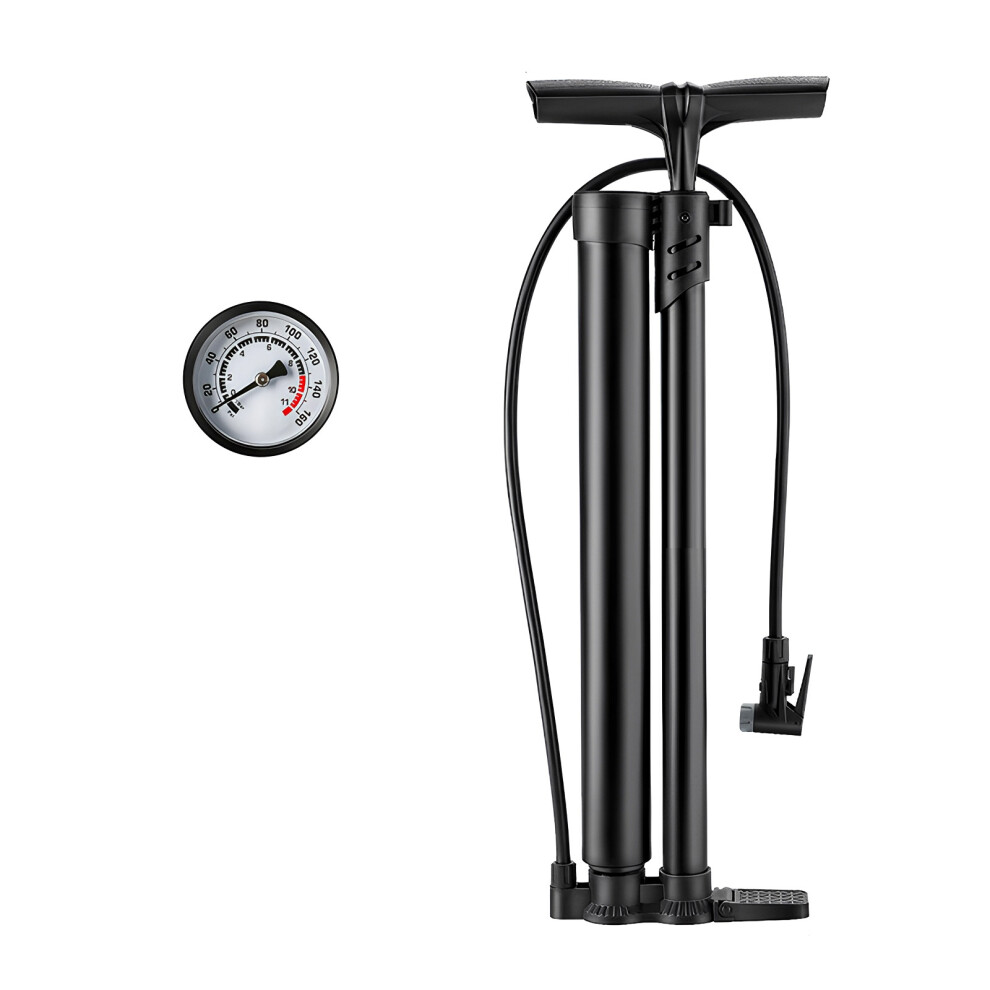 Bicycles Floor Pump High Pressure Floor Pump-Long Black 7709000737659