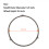 (Small) Microwave Oven Glass Turntable Bracket Base Tray Rotating Ring Support Roller 6