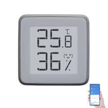 Intelligent Thermometer E-Ink Screen BT2.0 Hygrometer Work with MIHomeApp Home Gadget Linkage