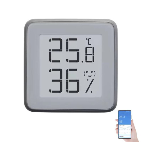 Intelligent  Thermometer E-Ink Screen BT2.0 Hygrometer Work with MIHomeApp Home Gadget  Linkage