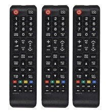 3PCS TV Remote Control for  LE32C457C6H AA59-00741A Replacement  TV Stick