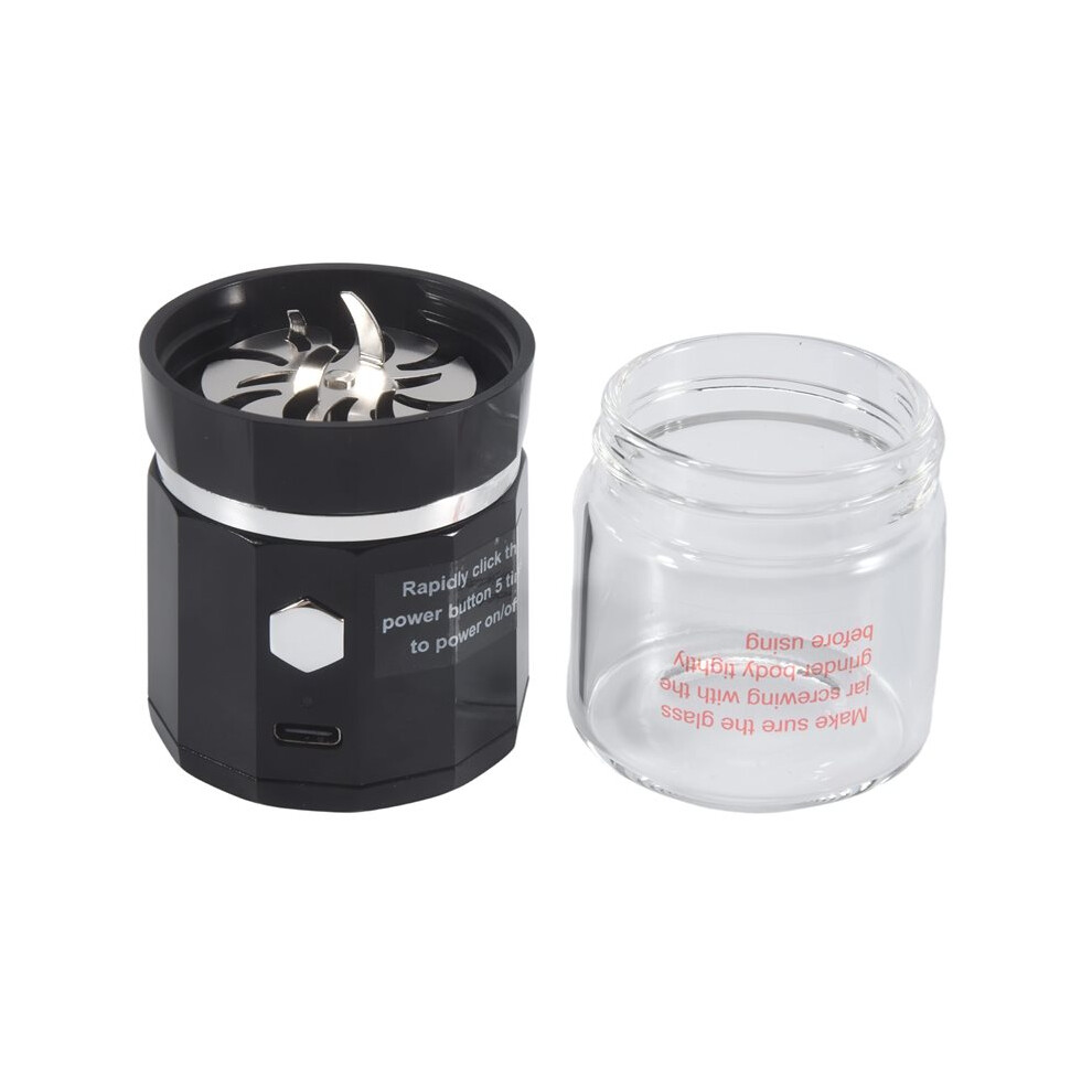 Photos - Furniture Hardware Jojomino Electric Grinder Portable Vanilla Grinder USB Rechargeable Mill with a Cleaning Brush for Tea Rosemary 
