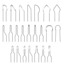 23 Puntas de Alambre de Pirograbado Resistentes Al Calor Puntas de Quema de Madera Puntas de Pluma de Alambre de Pirograbado de Forma de Repuesto para