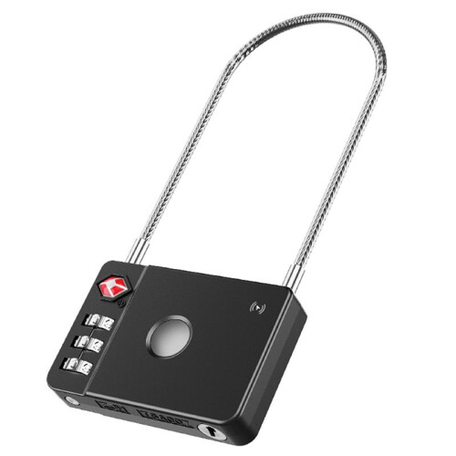 Cadenas à Combinaison Réinitialisable à 3 Chiffres, Étanche et Robuste, pour une Utilisation Extérieure.