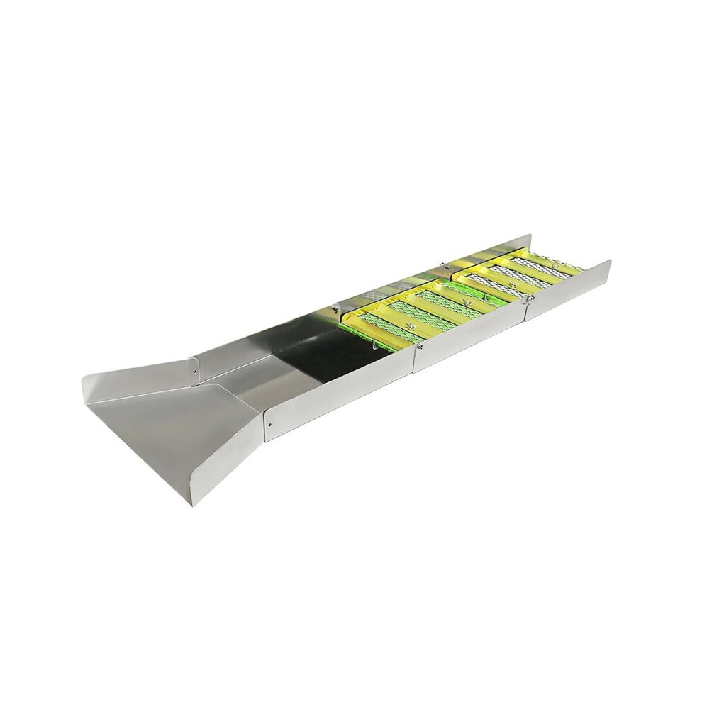 Portable Folding Gold Sluice Box - Aluminum Alloy Gold Mining Chute For Panning & Prospecting 4712369544311