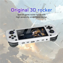 G28 Retro Handheld Video Game Console 128G 4.3 Inch HD Screen Linux Game Player Supports 20+ Emulators White