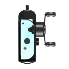 Gamepad Einstellbar, Echteres Anti-Lost-Seil, Ergonomisches Design, Angelruten-Design, Schalterzubehör, Einfache Demontage
