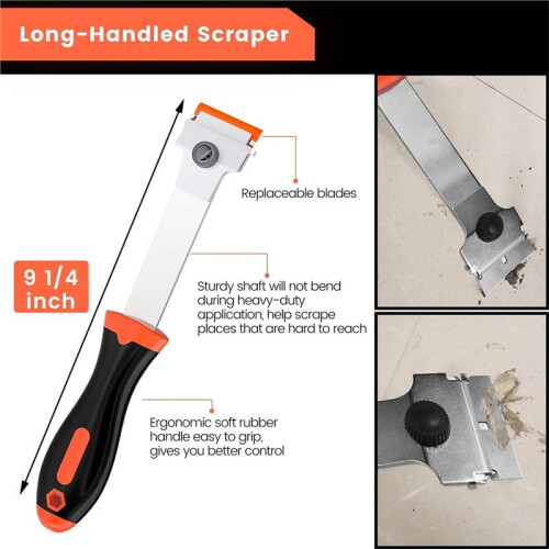 Blade Scraper,  Scraper Tool for Removing Label, , Tint, Grease From Windshield, Appliance, Glass
