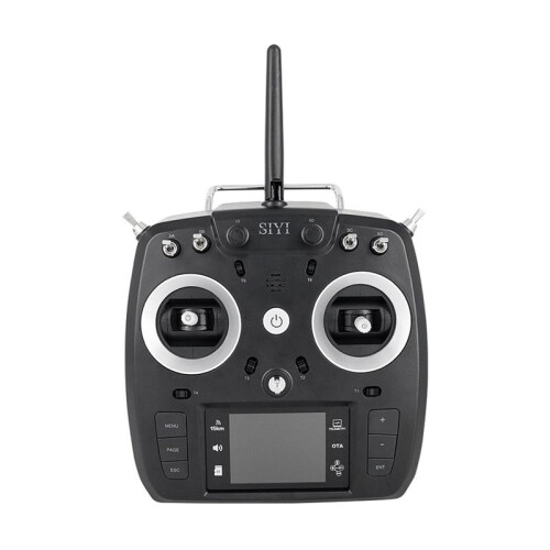 SIYI FT24 2.4GHz 12CH Long Range Transmitter, 15KM Range Through Drone Drone Model Remote Control,Right-Hand Throttle