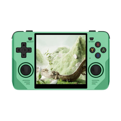RGB30 Handheld Video Game Console Built-in WIFI Open-Source Game Pad 4 Inch IPS Screen Support Multiple Emulator Green