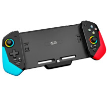 For / Oled in- Game Controller with Vibration 6-Axis Gyroscope Handle Stand Function Game Disc Storage