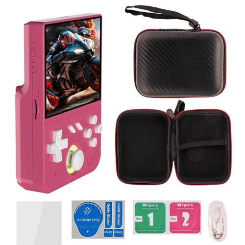 R36  Retro Handheld Game Console MY  128GB 3.5inch IPS Screen Video Game Console Linux Supports 30+ Simulators B