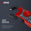 (red) Mini DC/AC Earth Current Clamp Meter MT-87 Digital Multimeter Voltage Tester Ammeter 6