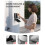 Wall Safe Key Lock Box, 12 Digit Combination Lock Box with Resttable Code, Large &  , Key Safe Storage Box 4