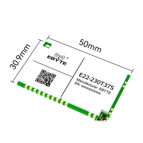 EBYTE E22-230T37S 230MHz LoRa Wireless Module 5W Relay Network 25KM Long Range LBT RSSI SMD UART Module 2