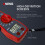 (red) Mini DC/AC Earth Current Clamp Meter MT-87 Digital Multimeter Voltage Tester Ammeter 7