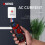 (red) Mini DC/AC Earth Current Clamp Meter MT-87 Digital Multimeter Voltage Tester Ammeter 10