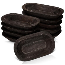 10 Houten Deegkommen voor DIY Projecten en Landelijke Decoratie