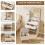 Dressing Table Set with LED Mirror,  Stool 4
