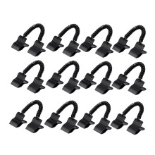 12 Pièces Clips de Couverture de Piscine pour Piscines Hors Kit de Fixation de Bobine de Couverture Solaire Protection Contre le Vent Couverture