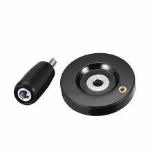 Volant de Fraiseuse 63 mm de Diamètre, Trou de 8 mm, Poignée Tournante pour Réglages de Précision