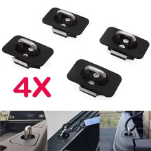 4Pcs Car Tie Down Anchors Retractable Trailer Hitch Fastener for F150 F250 F350