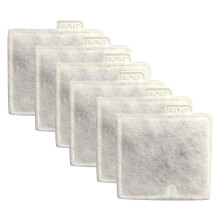 6 Cartouches Filtrantes de Charbon de Bois Moyen D'Aquarium, Pour Remplacements Aqueon Quietflow Puissance 10