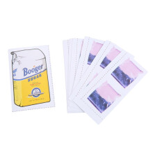 Little Blow Baggies Prank Stickers, Baggie Fylld med Booger Sugar, Booger Sugar Sticker, 30+1