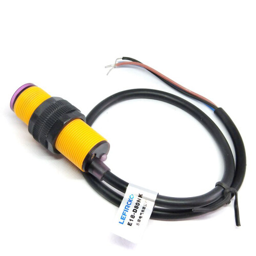 Smart Car Robot E18-D80NK Infrared Obstacle Avoidance Photoelectric Sensor Proximity Switch 3-80cm Detection Range Adjustable 1