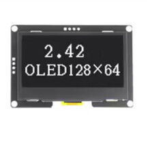 2.42-Inch High-Contrast OLED Display Module - 128x64 Resolution,for I2C/SPI Interface, White