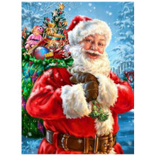 DIY 5D Diamond Painting Santa Claus Stitch Decoration Ornaments Home Wall Decoration Gifts