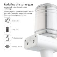 (Human body induction (English color box)) Wireless Sprayer Disinfection Gun Water Mist Sprayer Car Indoor Household