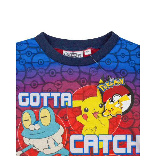 Pokémon Pokemon Short Sleeve Short Leg Pyjama Set (Boys Multicoloured) 2