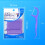 (Grape) 30Pcs Fruit Flavored Floss Dental Floss Tooth Picks Plastic Oral Teeth Floss 6