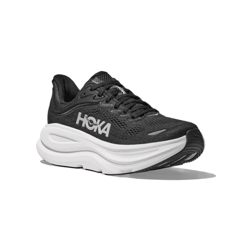 Hoka Hoka Bondi 9 Trainers Black White UK 5.5 2