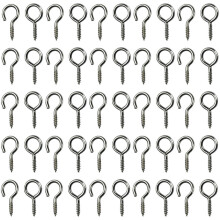(10m Wire & 12 Hooks & 12 Eyes) Net Curtain Wire White Window Cord Cable With FREE HOOKS & EYES Choose Lengths