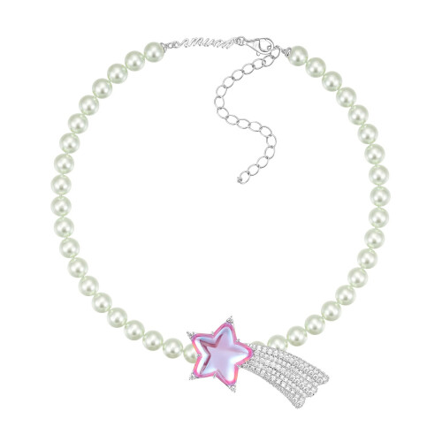 Geschenkwürdige Perlen und Perlenkette, modisches Accessoire-A03