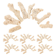 Aquarium Koraalsteen Filter Medium Beige Visvijver Decoratief