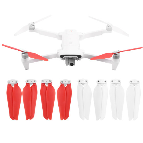 (Red) 2pair Quick-release Foldable Propeller for Xiaomi FIMI X8 SE RC Drone 1