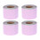 4 Klebeetiketten Pink Für Barcode Druck Versand 1