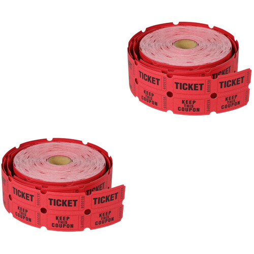 Raffletickets Rol Voor Feest En Schoolactiviteiten