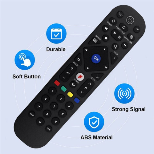 Replace T3-R Remote Control for Manhattan T3-R Freeview  4K  Recorder Remote Control 1