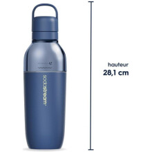 SODASTREAM Insulated Bottle - Fizz&Go Easy-Mix - 0.71 L - For Sparkling Water and Soda Machine - Keeps Cold for 6h - Blue