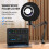G-MARK O2 Microfone Wind  Filter Shield Acústico para Estúdios de Gravação Microfone com Absorção de Som e Isolamento Vocal Windscreen 2