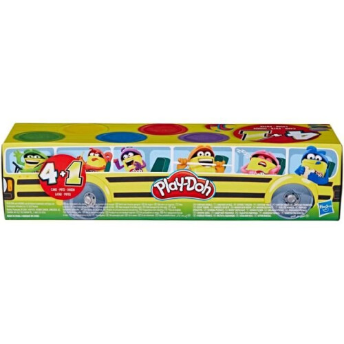 Hasbro Play Doh Bus scolaires Pack de 5 2